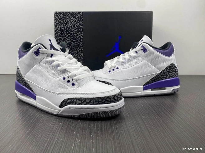 CT8532-105 'Dark Retro Jordan 3 Air Iris' 1122